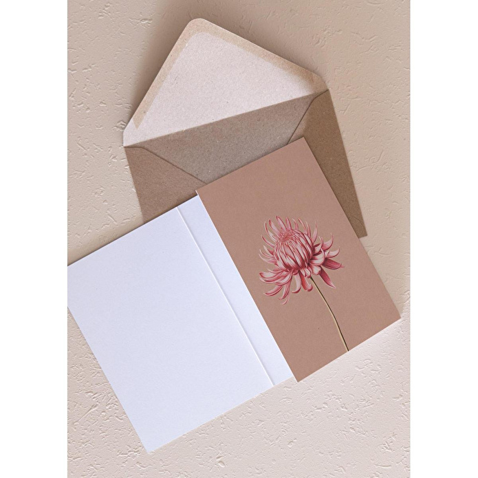 The Mia Art Line Mini Tebrik Kart Seti Chrysanthemum 10x14