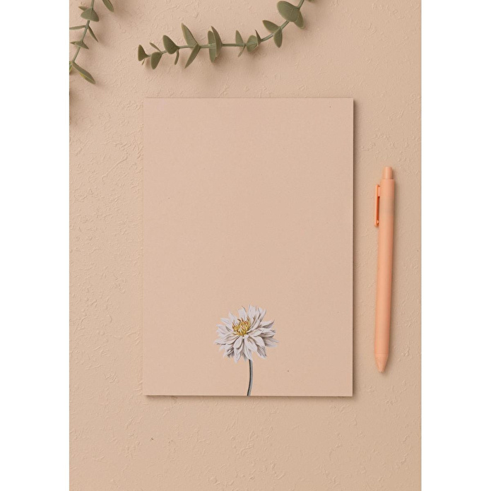 The Mia Art Line Mini Notluk Dahlia 15 X 21 Cm 40 Yaprak