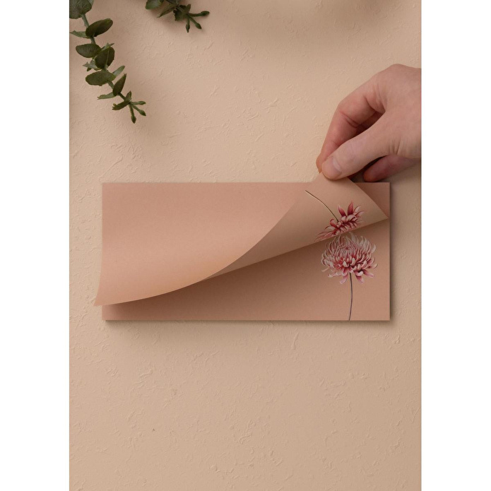 The Mia Art Line Mini Notluk Chrysanthemum 10x21cm 40 Yapr