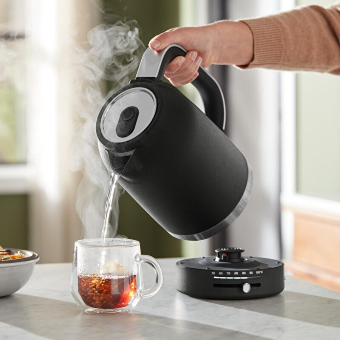 Kitchenaid 1,7 L Ayarlanabilir Sıcaklıklı Su Isıtıcısı - Cast Iron Black