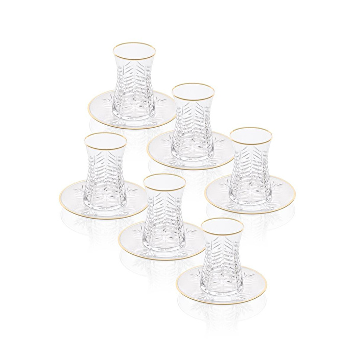 The Mia Wheat Çay Seti Gold 12 Parça