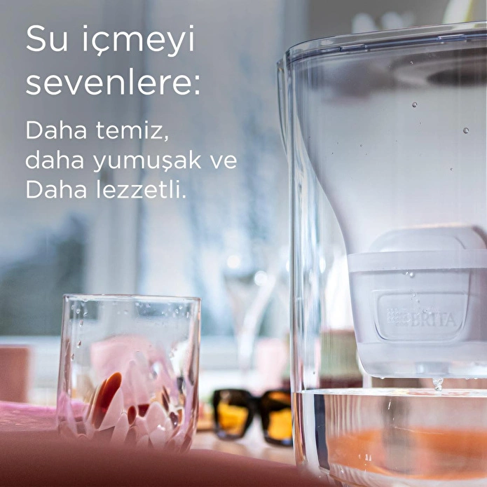 Brita Style Essential Xl 1 X Maxtra Pro Pure Performance Filtreli Su Arıtma Sürahisi – Kum Beji (3,6l)