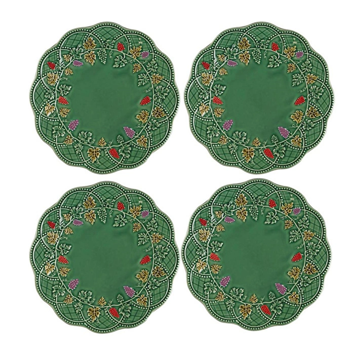 Lucky Art Vinea 4’lü Seramik Servis Tabağı Seti 27 Cm