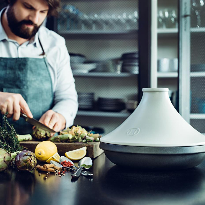 Emile Henry İnduksiyon Uyumlu Tajin 4 L/31 Cm