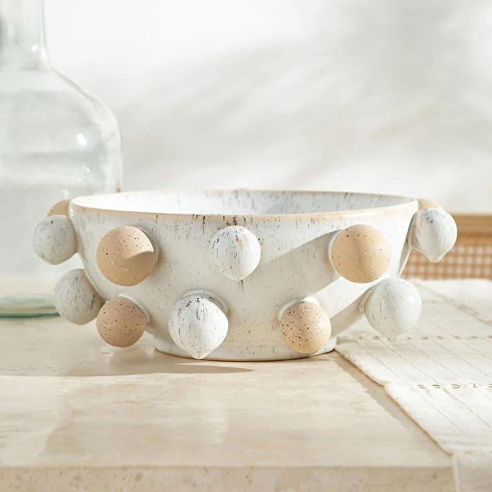 Mudo Home Daphne Dekorati̇f Kase 32x32x12cm