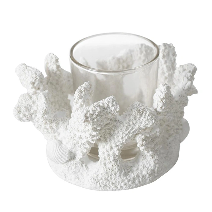 Mudo Home White Colar Mumluk 12x11x8 Cm