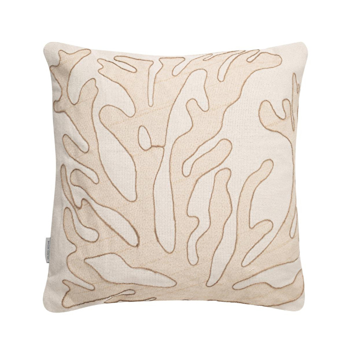 Mudo Home Coral Kirlent Bej 45x45