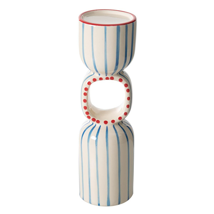 Mudo Home Blue Line Mumluk 9x9x26cm