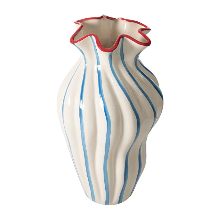 Mudo Home Blue Line Vazo 21x21x39cm