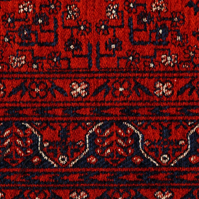 Mudo Home Jina Bold Hali Kirmizi Laci̇vert 160x230