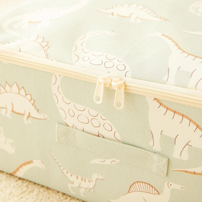 Ocean Home Textile Çocuk Odası Dinozor Destekli Kutu Hurç 45 X 55 X 18 Cm
