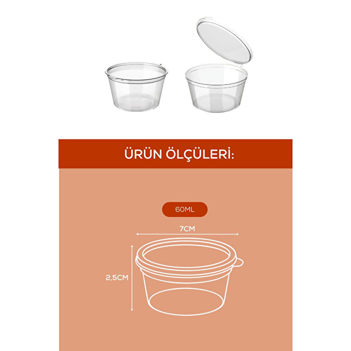 Vienev 3'lü Dondurucuya Uygun 60 Ml İlik, Tavuk Suyu, Sos, Bebek Maması Saklama Kabı