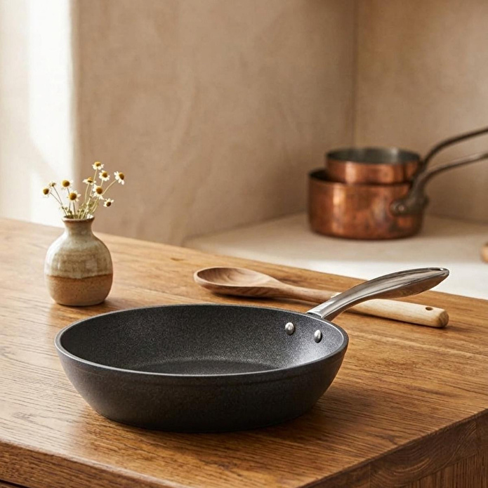 Bernardo Prime Stone Tava Siyah 24cm