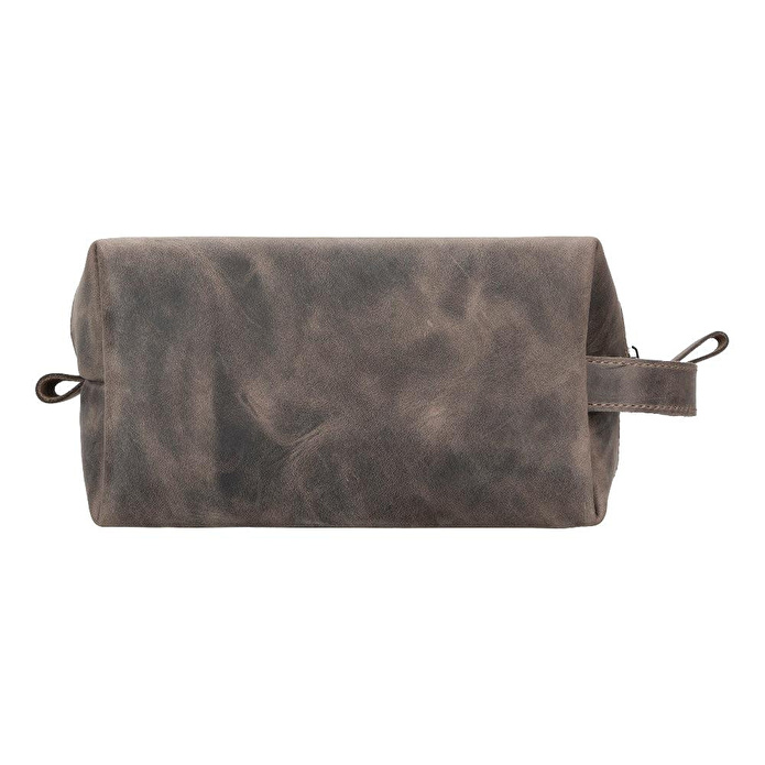 Bloominbag Voyage Cocoa Brown Hakiki Deri Dopp Kit – Large