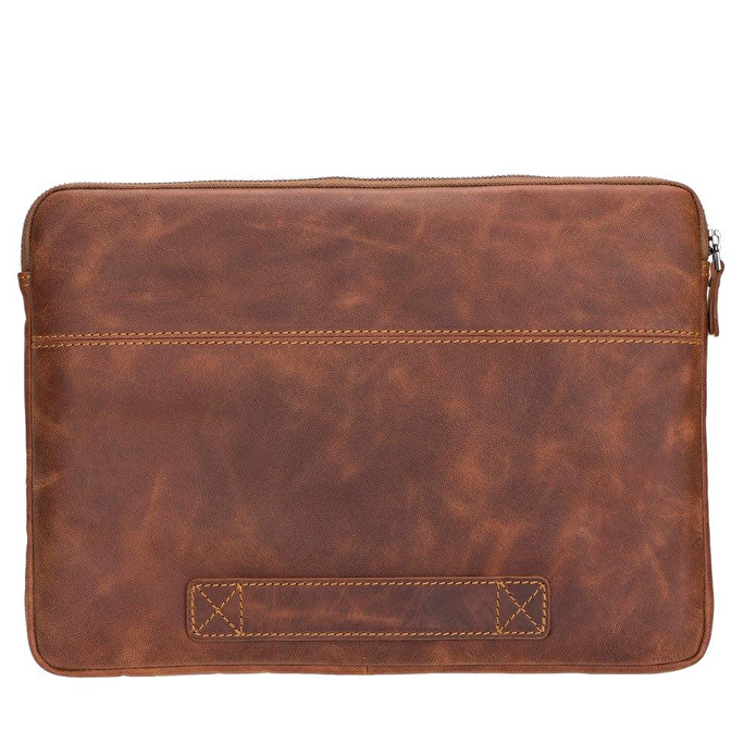 Bloominbag Torino Saddle Brown Super Slim 14inç Laptop / Macbook Kılıf