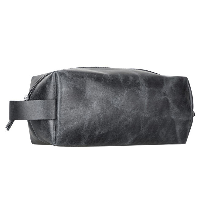Bloominbag Voyage Marine Blue Hakiki Deri Dopp Kit – X Large