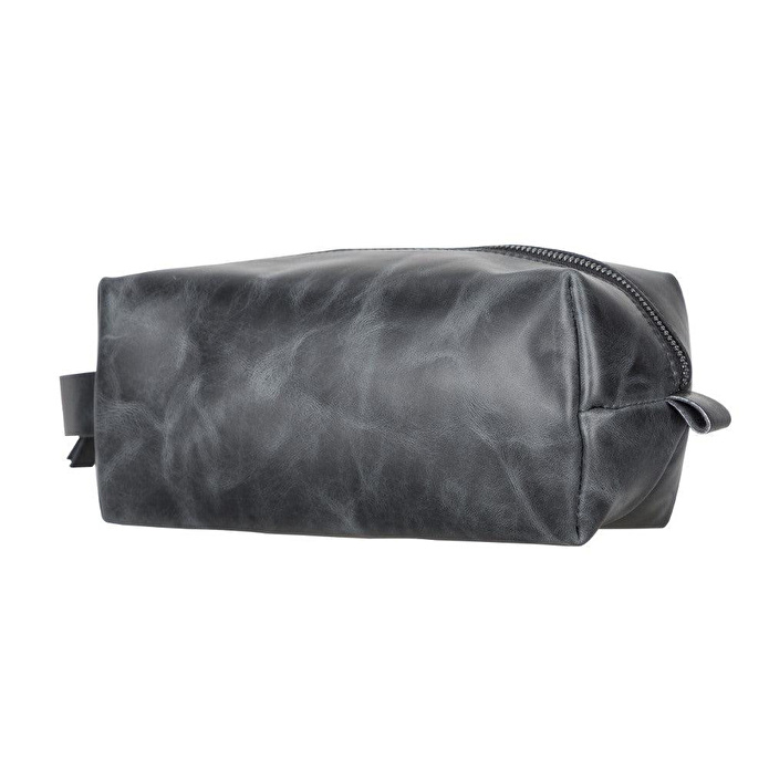 Bloominbag Voyage Marine Blue Hakiki Deri Dopp Kit – X Large