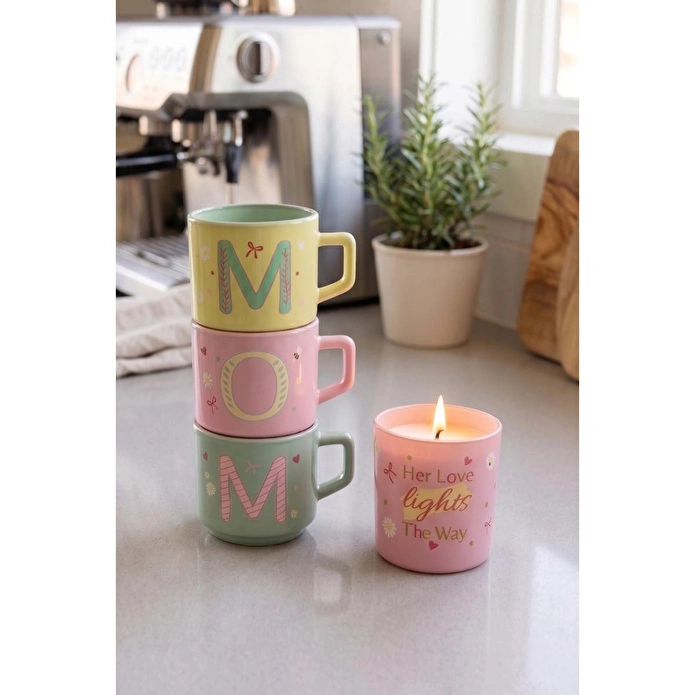 Rakle Mom With Love Stackable 4'lü Hediye Seti 180 Cc / 110 Gr