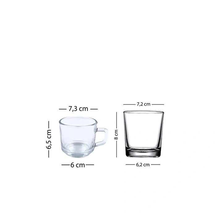 Rakle Mom With Love Stackable 4'lü Hediye Seti 180 Cc / 110 Gr