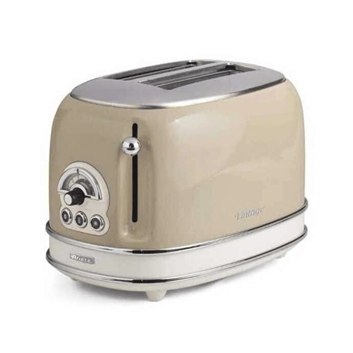 Ariete Vintage Ekmek Kızartma Makinesi - 2 Dilim, Bej