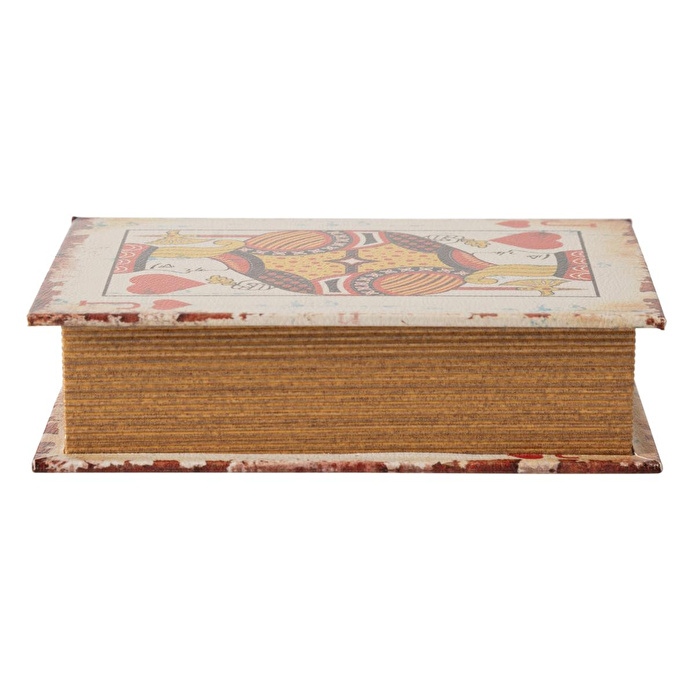 Mudo Home King Of Hearts Ki̇tap Kutu 14x5x20 Cm