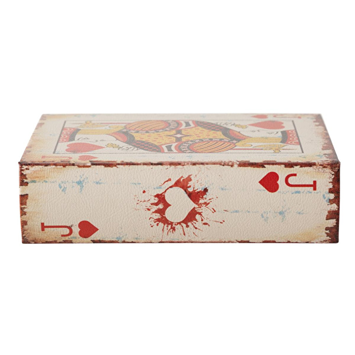 Mudo Home King Of Hearts Ki̇tap Kutu 14x5x20 Cm