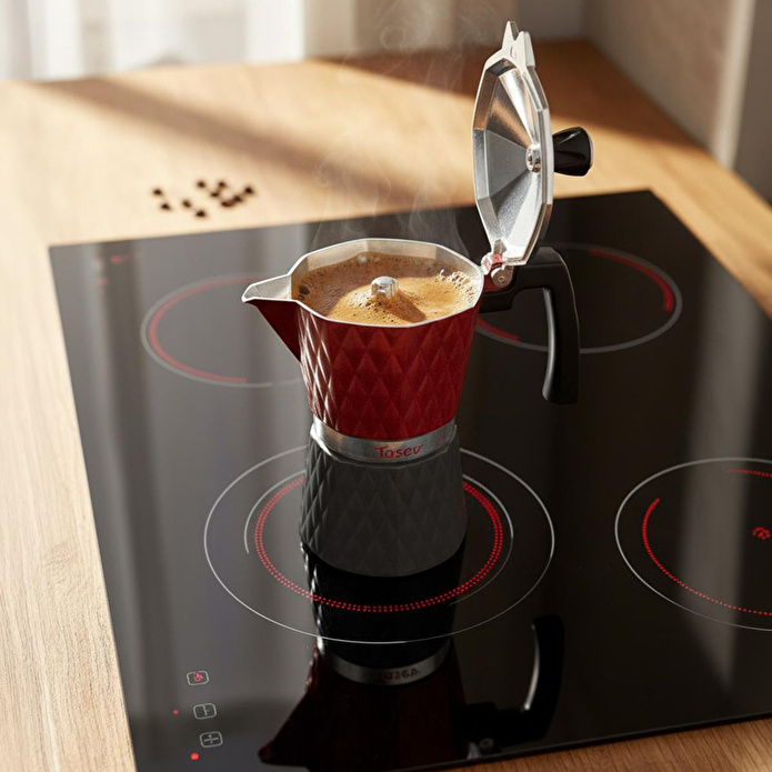 Bambum Taşev Tt1205 Diamante - Moka Pot 6 Fincan