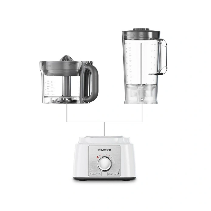Kenwood 1000 Watt Multipro Ekspress Mutfak Robotu - 3 Lt Hazne Kapasiteli fdp65.450wh