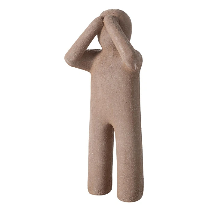 Mudo Home No-see Man Bi̇blo Kahve 18x8x40 Cm