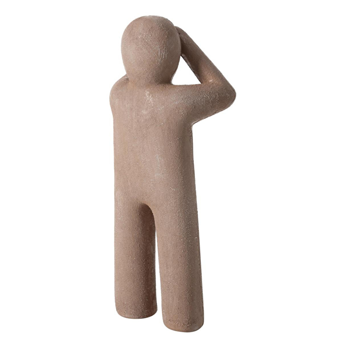 Mudo Home No-see Man Bi̇blo Kahve 18x8x40 Cm