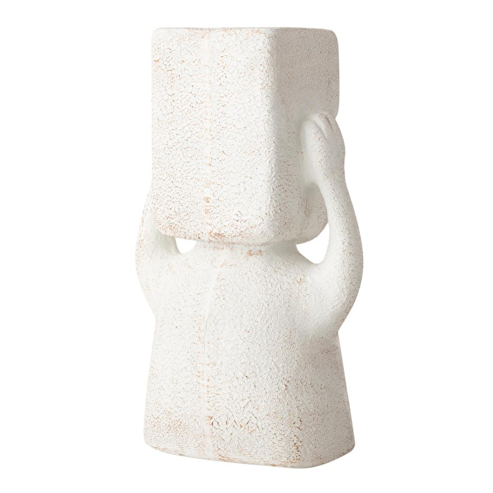 Mudo Home Auvi̇di̇ Bi̇blo Beyaz 21x14x36 Cm