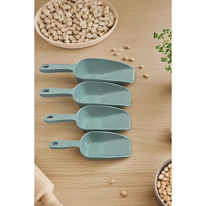 Vienev 4'lü Set Plastik Erzak Kürek Seti Mint