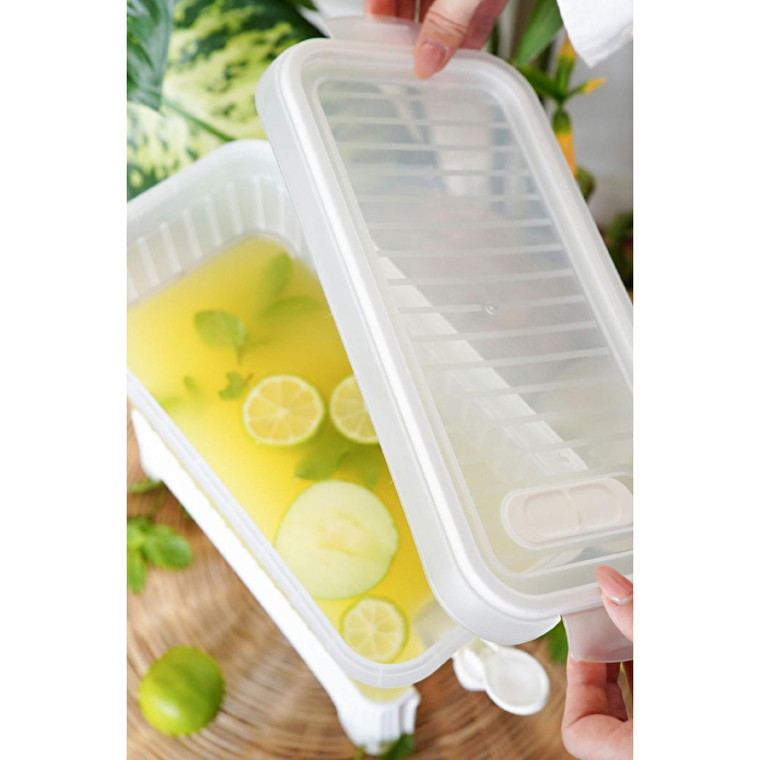 Vienev 4 Litre Su Limonata Meşrubat Sebili Beyaz