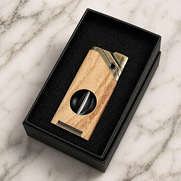 Coho Objet Coho Patron Wood V-cut Puro Çakmağı