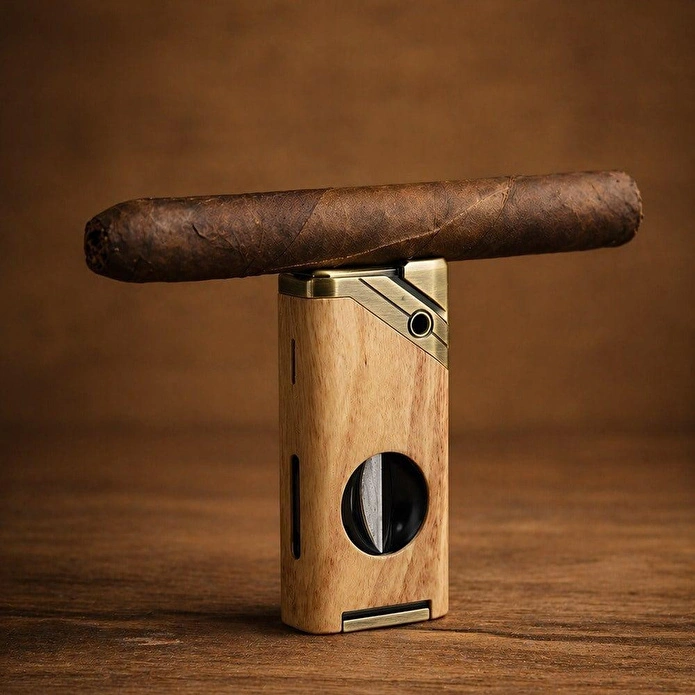 Coho Objet Coho Patron Wood V-cut Puro Çakmağı