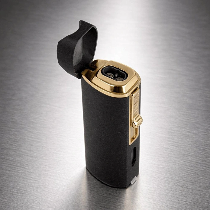 Coho Objet Coho Brazen Standlı Çift Torch Dark Puro Çakmağı