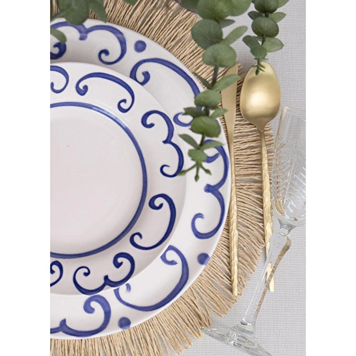 The Mia Palma Yemek Tabağı 6lı Set 20 Cm