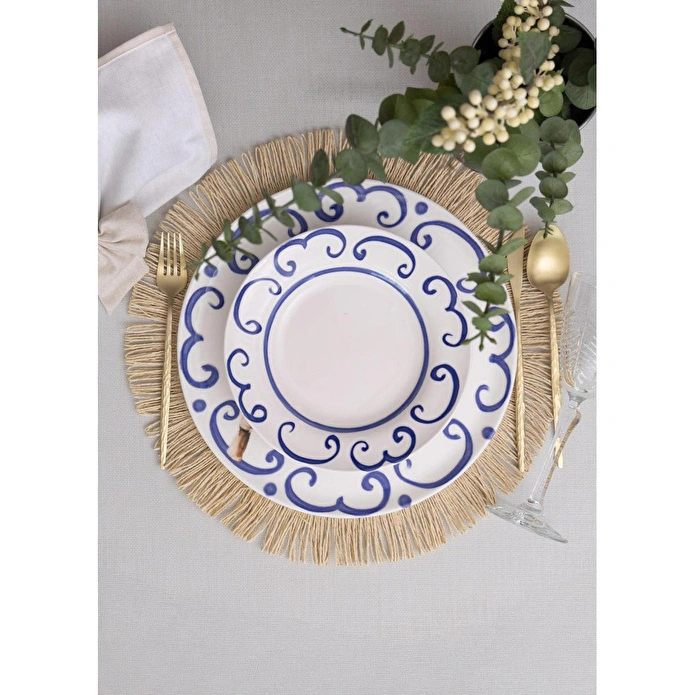 The Mia Palma Yemek Tabağı 6lı Set 20 Cm