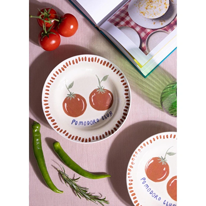 The Mia Italian Summer Yemek Tabağı 2li Set 22 Cm