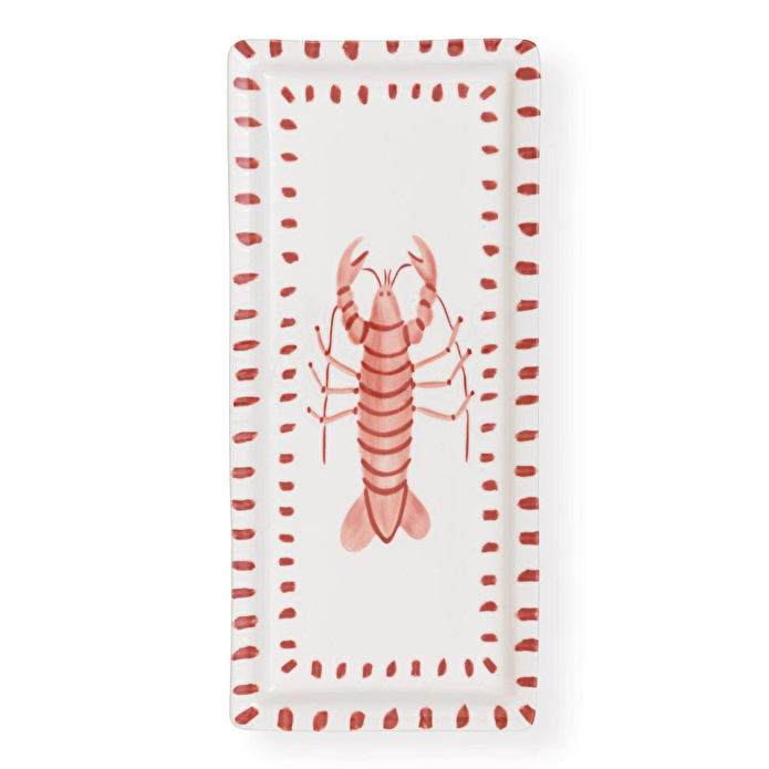 The Mia Italian Summer Dikdörtgen Servis Tabağı 35x16 Cm