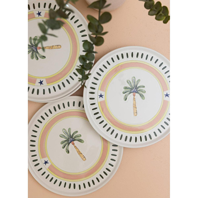 The Mia Italian Summer Servis Tabağı 6lı Set 26 Cm