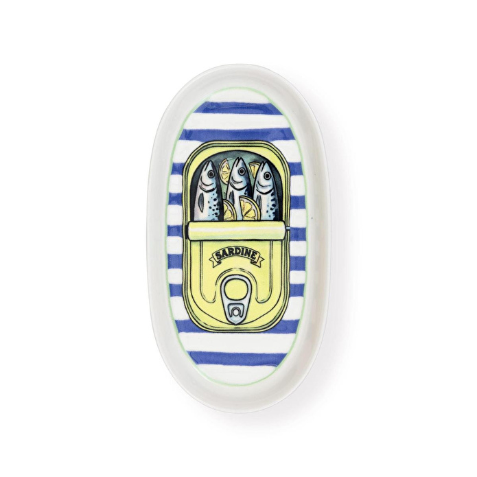 The Mia Palma Oval Servis Tabağı 2li 23 Cm