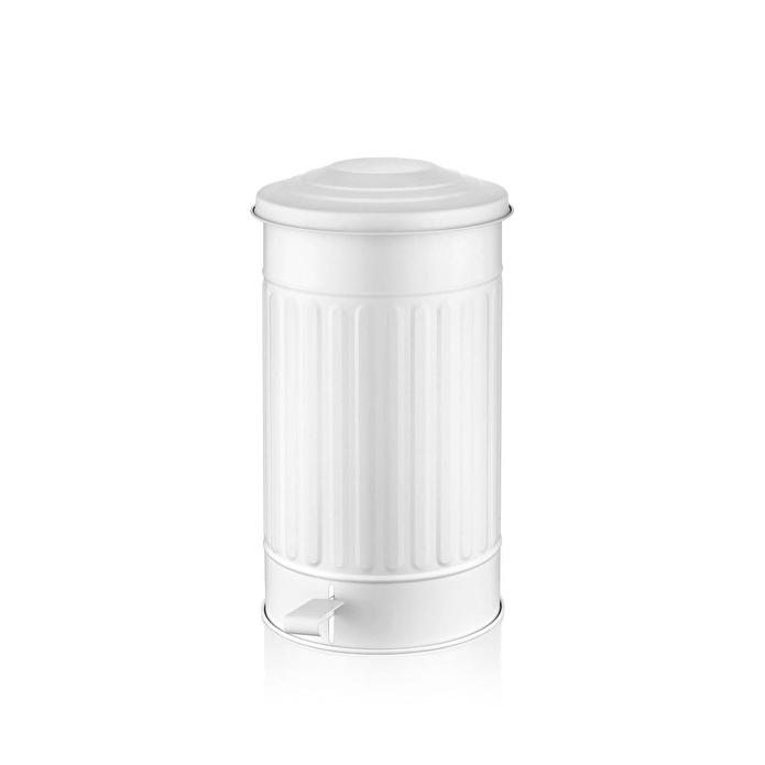 The Mia Çöp Kovası Mutfak 24 Lt Beyaz Mgl0008