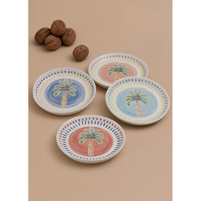 The Mia Italian Summer Sosluk Çerezlik 4lü Set 10 Cm