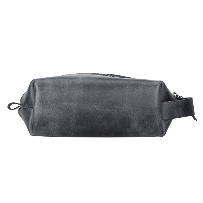 Bloominbag Voyage Marine Blue Hakiki Deri Dopp Kit – Large