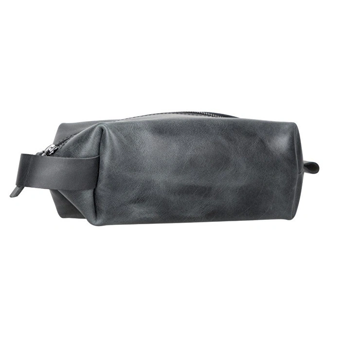Bloominbag Voyage Marine Blue Hakiki Deri Dopp Kit – Large