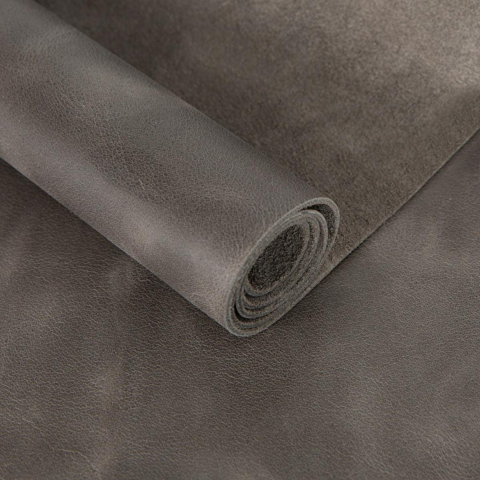 Bloominbag Atelier 91 Ash Gray Leather Desk Mat - Large