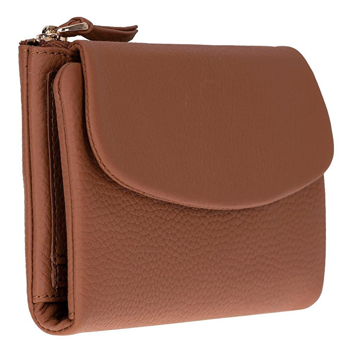 Bloominbag Élia Warm Tan Medium Deri Kadın Cüzdan & Clutch