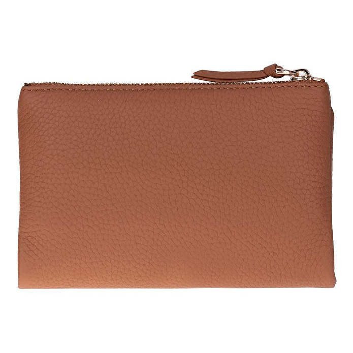 Bloominbag Élia Warm Tan Medium Deri Kadın Cüzdan & Clutch