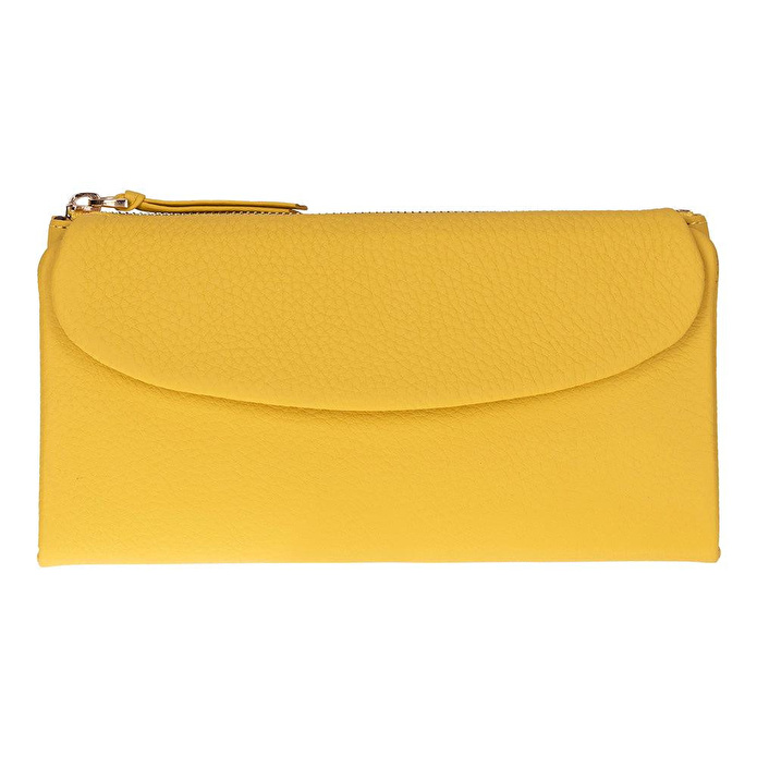 Bloominbag Élia Butter Yellow Large Deri Kadın Cüzdan & Clutch